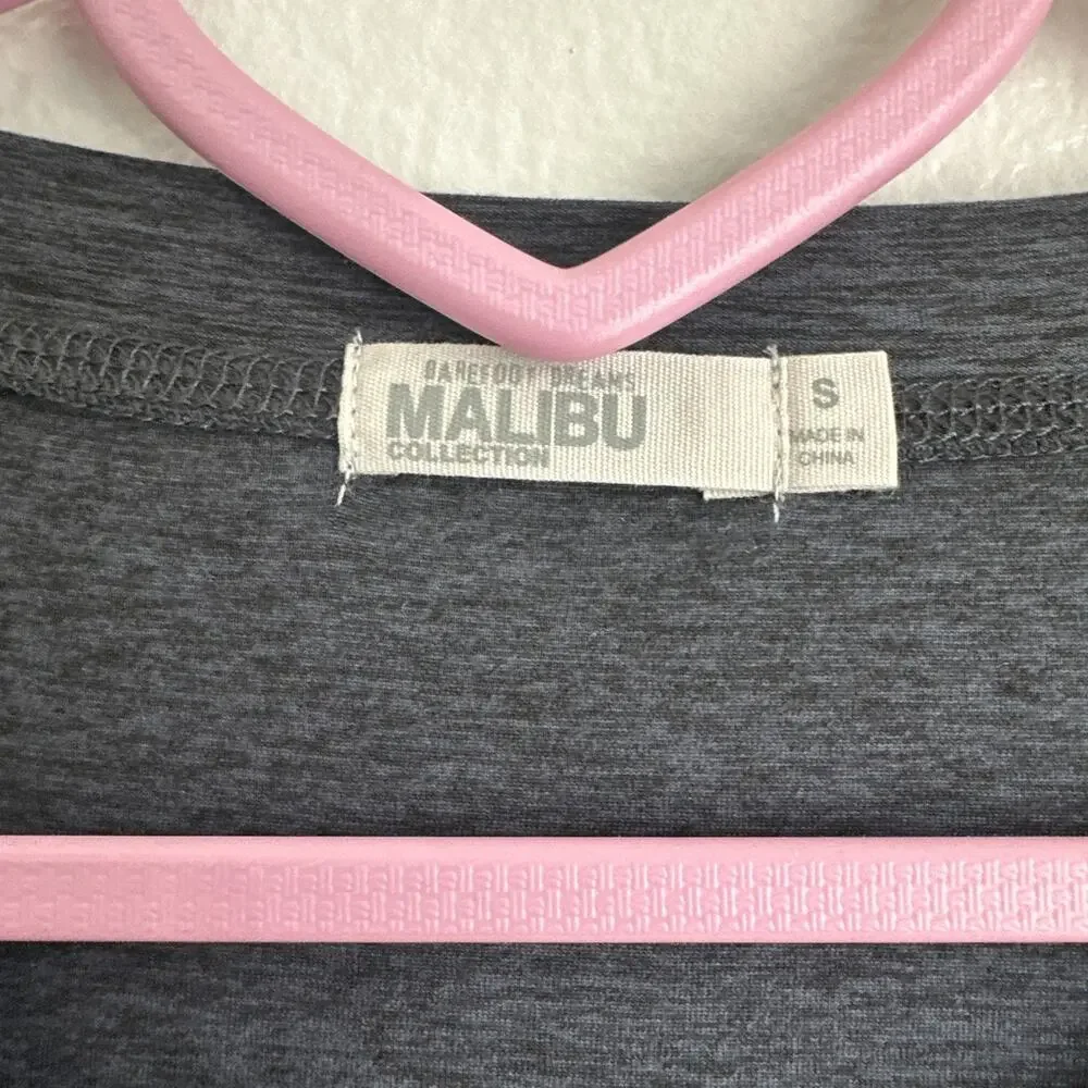 Barefoot Dreams Malibu Collection Gray Butterchic Knit Long Sleeve Top SZ Small - Picture 5 of 7